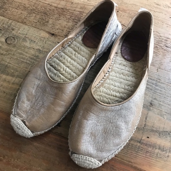 Rag & Bone leather espadrilles flats size 8 - Picture 1 of 5